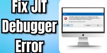 Khắc phục lỗi Just-In-Time Debugger